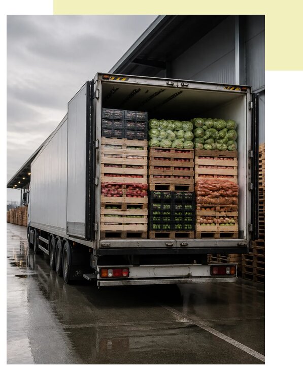 Перевозка плодоовощной продукции в Великого Устюг по цене от 5090 р. | Агросервис-Влс